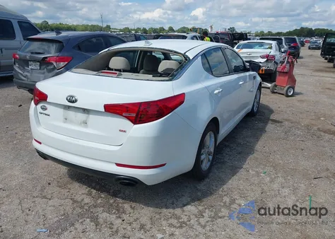 2013 Kia Optima Lx z USA, uszkodzony, nr VIN 5XXGM4A70DG255273